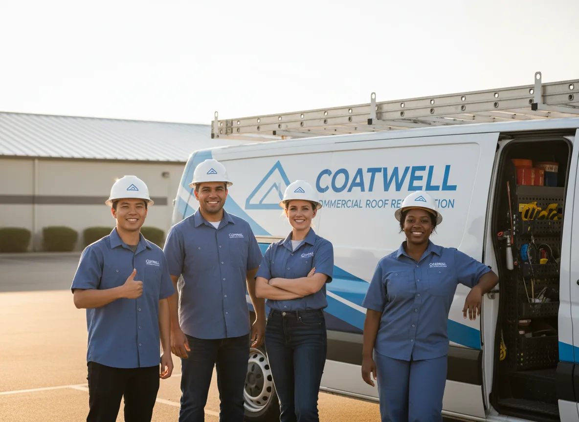 Commercial roof coating company in Arrowsmith, IL